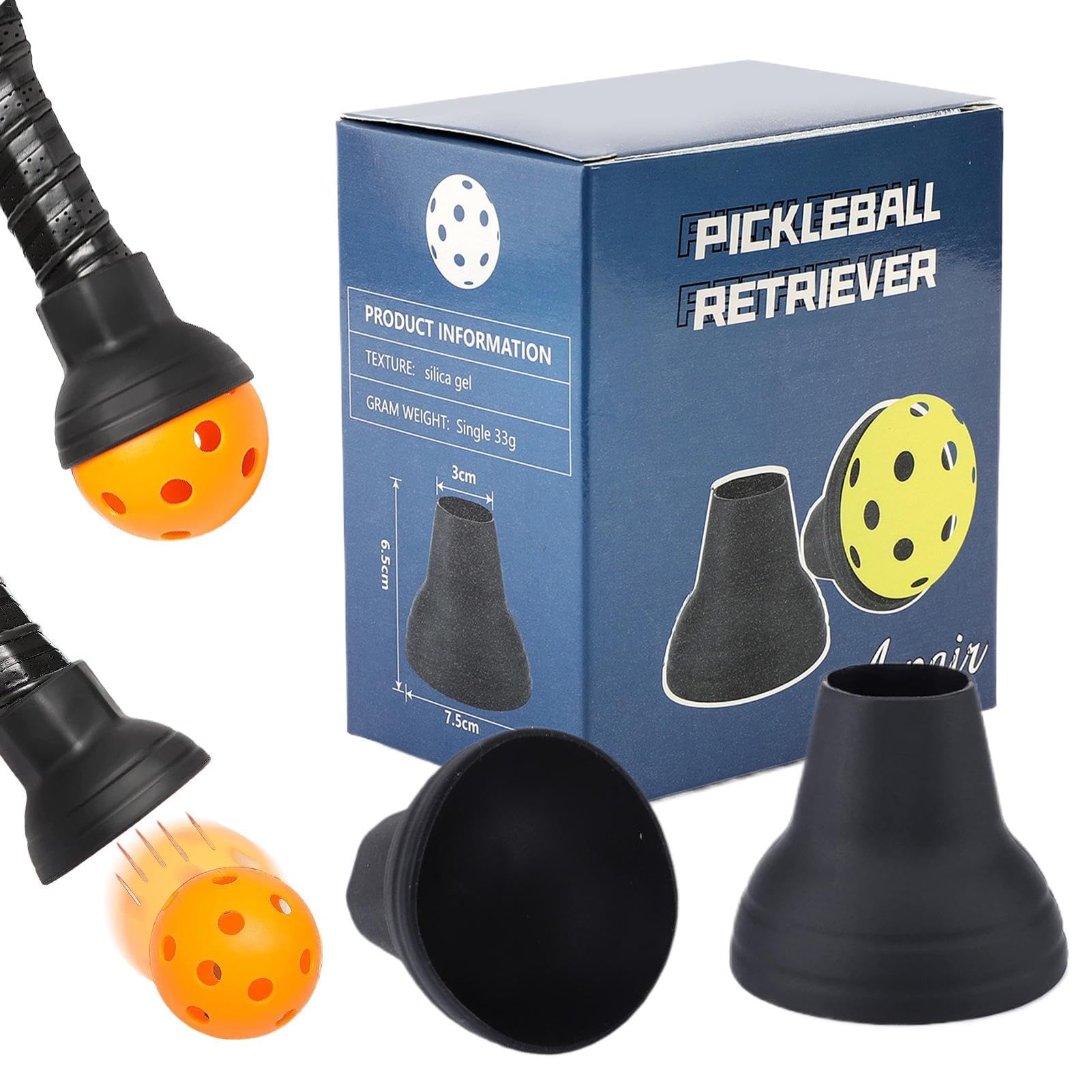 Tennis Ball Retriever, Portable Tennis Picker, Table Tennis Suction, Court Accessory