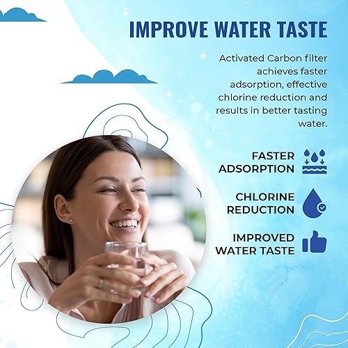 Miniatura 6 de ProQ - Juego anual de filtro de ósmosis inversa, solo para sistema de ósmosis inversa PUROFLO PROQ-550 de 5 etapas de cambio rápido debajo del