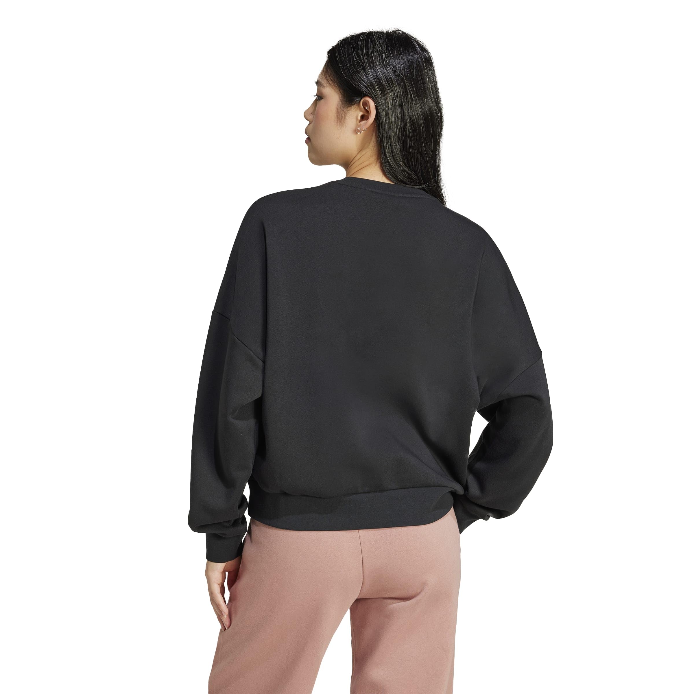 Adidas Donna Essentials Small Logo Feel Cozy Relaxed Fit Sweatshirt