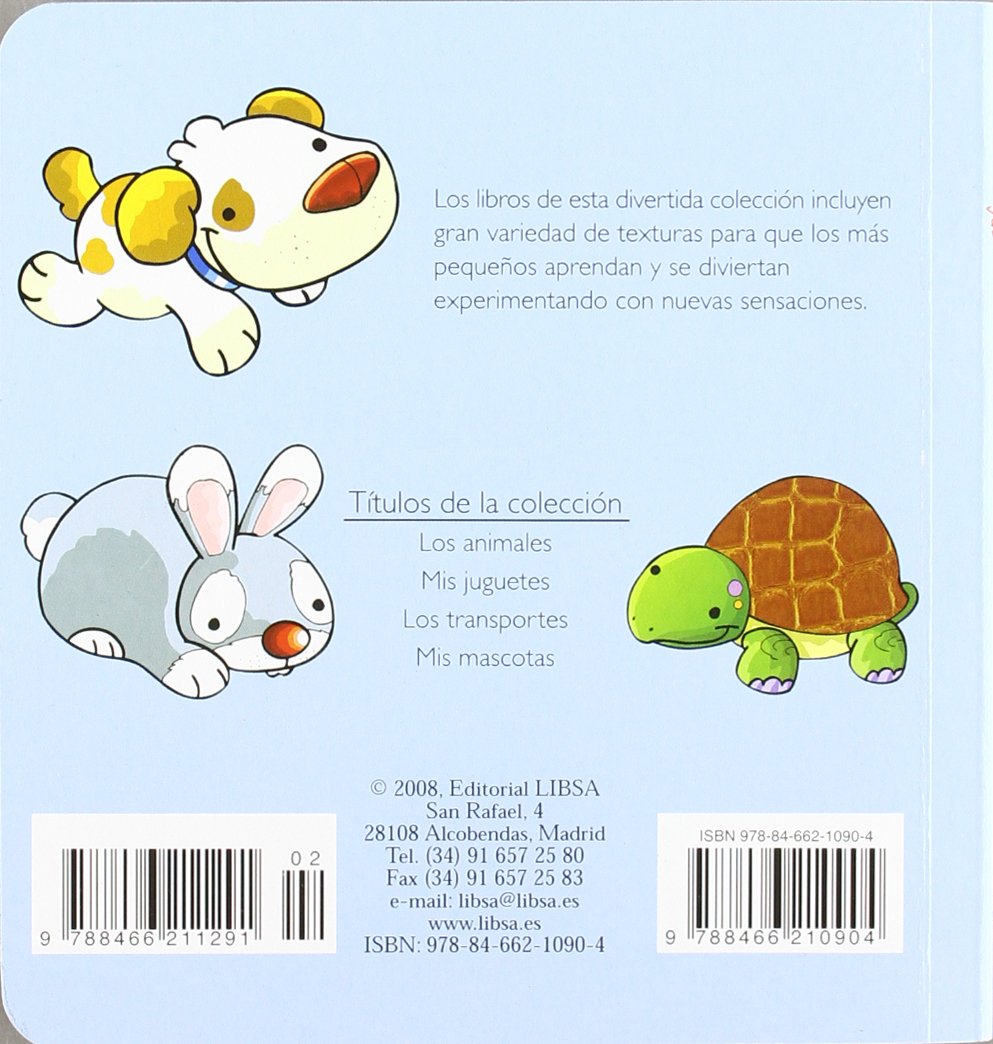 Mis Mascotas (Libros con Texturas)
