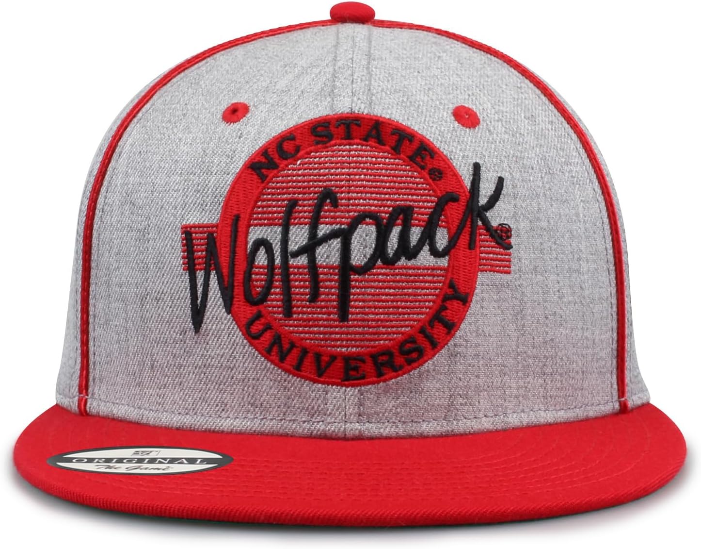 The Game NCAA Licensed, Nc State Wolfpack Flat Brim Snapback Hat
