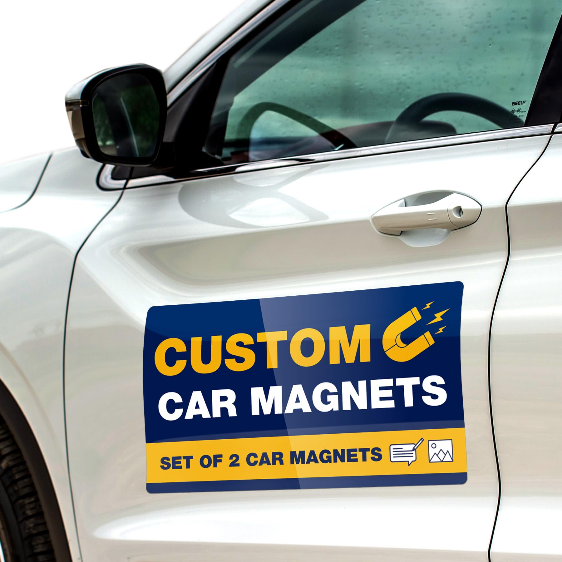 Car Magnets 2 Pack Cuttable – 24x12 Inch, 50 Mil, For Business ...