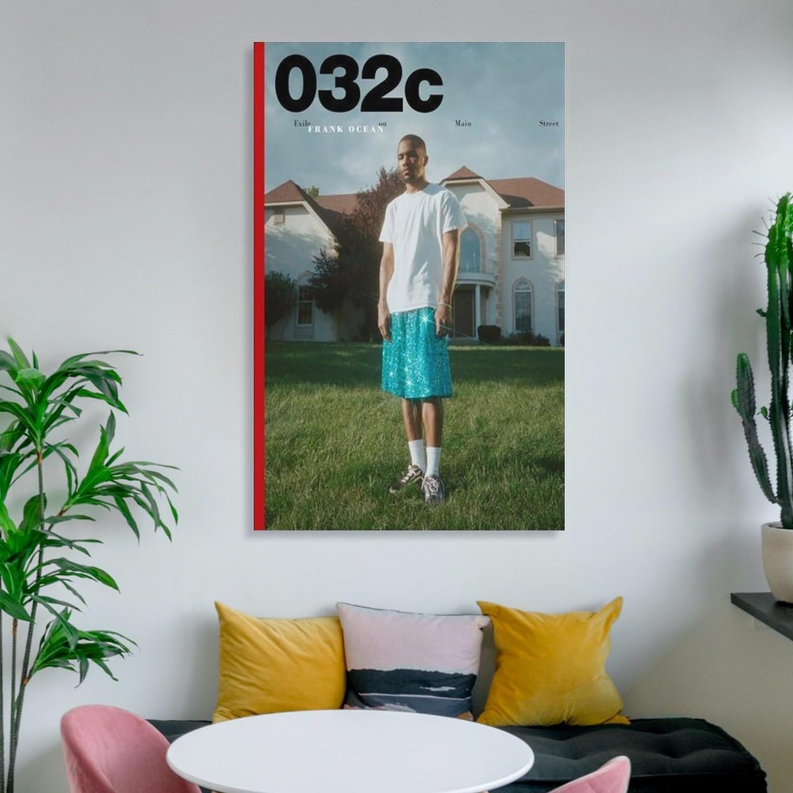 Amazon.com: YKAAYEV FRANK OCEAN 032c Magazine Canvas Poster