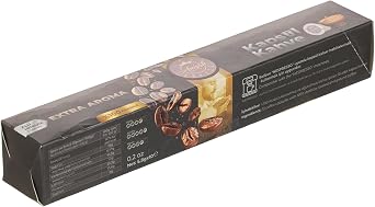 Anisah Coffee Extra Aroma Nespresso Compatible Capsule Coffee, 10-pack