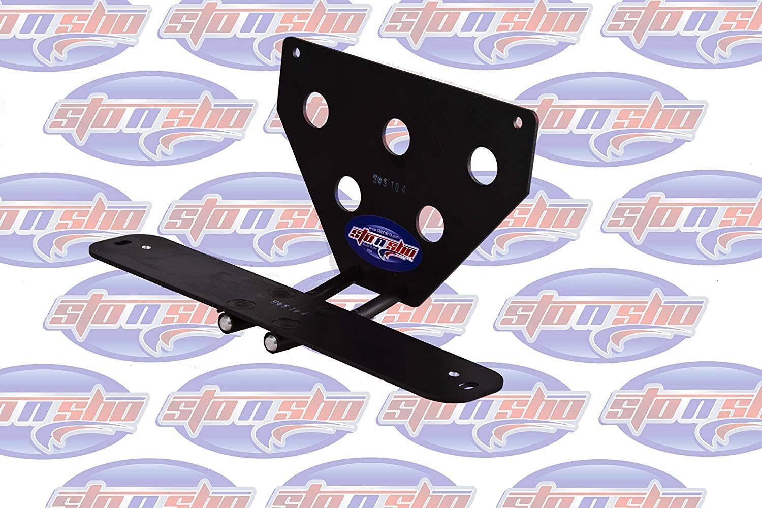 STO N SHO Front License Plate Bracket Compatible with 2016-2020 Tesla Model S (second generation) (SNS114)