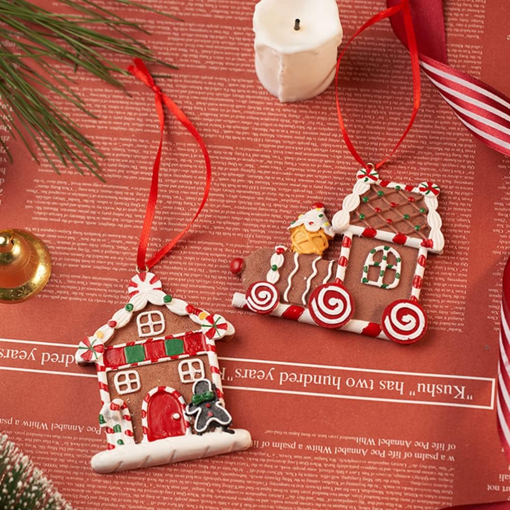 Christmas Gingerbread Ornaments Christmas Ornament Xmas Decorations Decor Hanging Gingerbread Decoration Tree Pendant Home Decor
