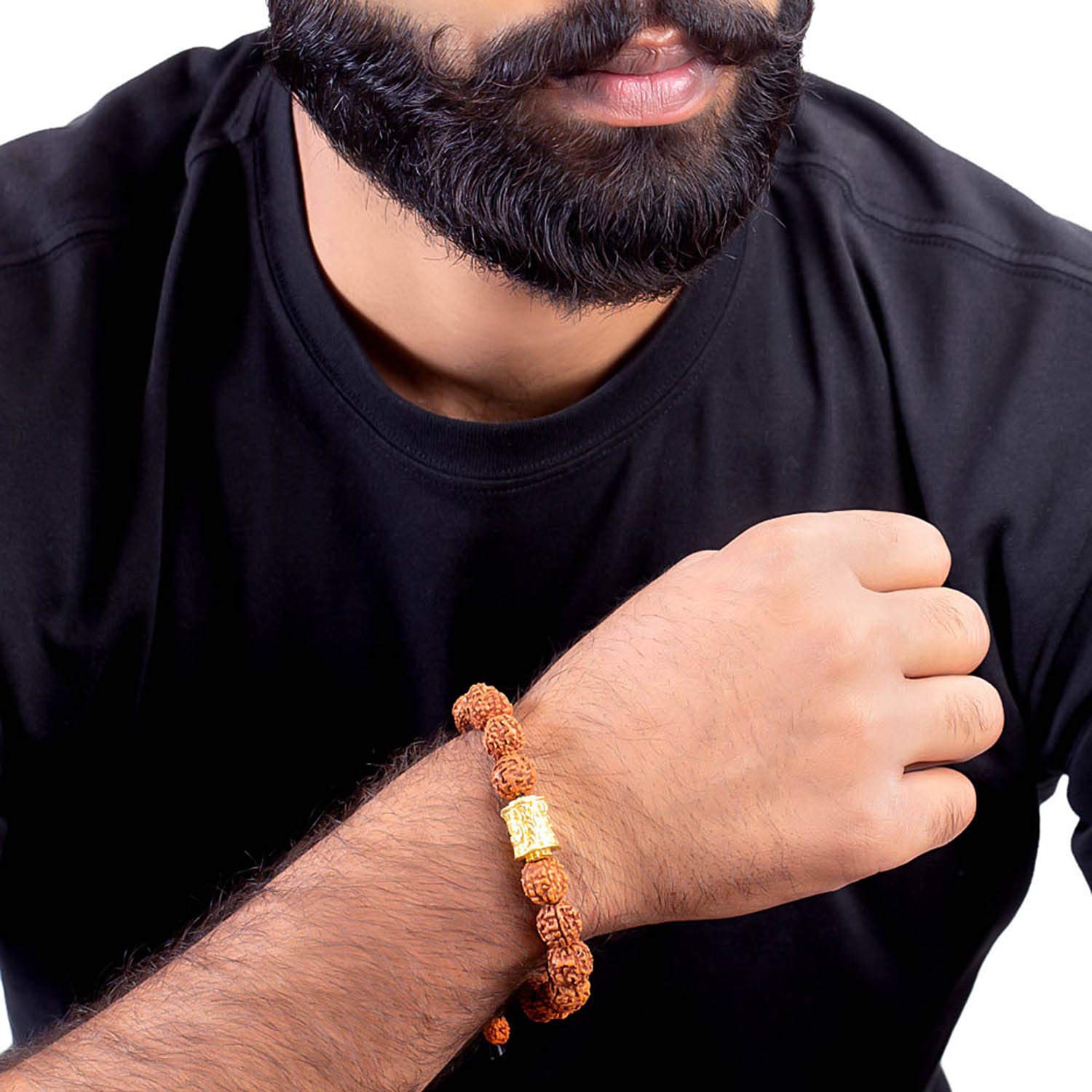 Mahadev Knot Closure Bracelet with Accessory