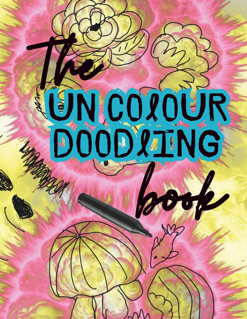 THE UN COLOUR DOODLING BOOK.: Book 1 (UN COLOUR BOOKS)
