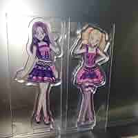 Amazon.co.jp: アイカツ アクリルスタンド 大地のの 白樺リサ