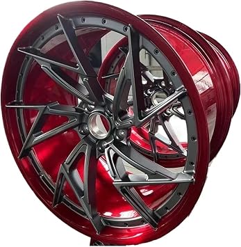 Two-piece Forged Wheel Rims 5x114.3 18 19 20 Inch 8J-10J Color Matching Alloy For Ford Mustang GT