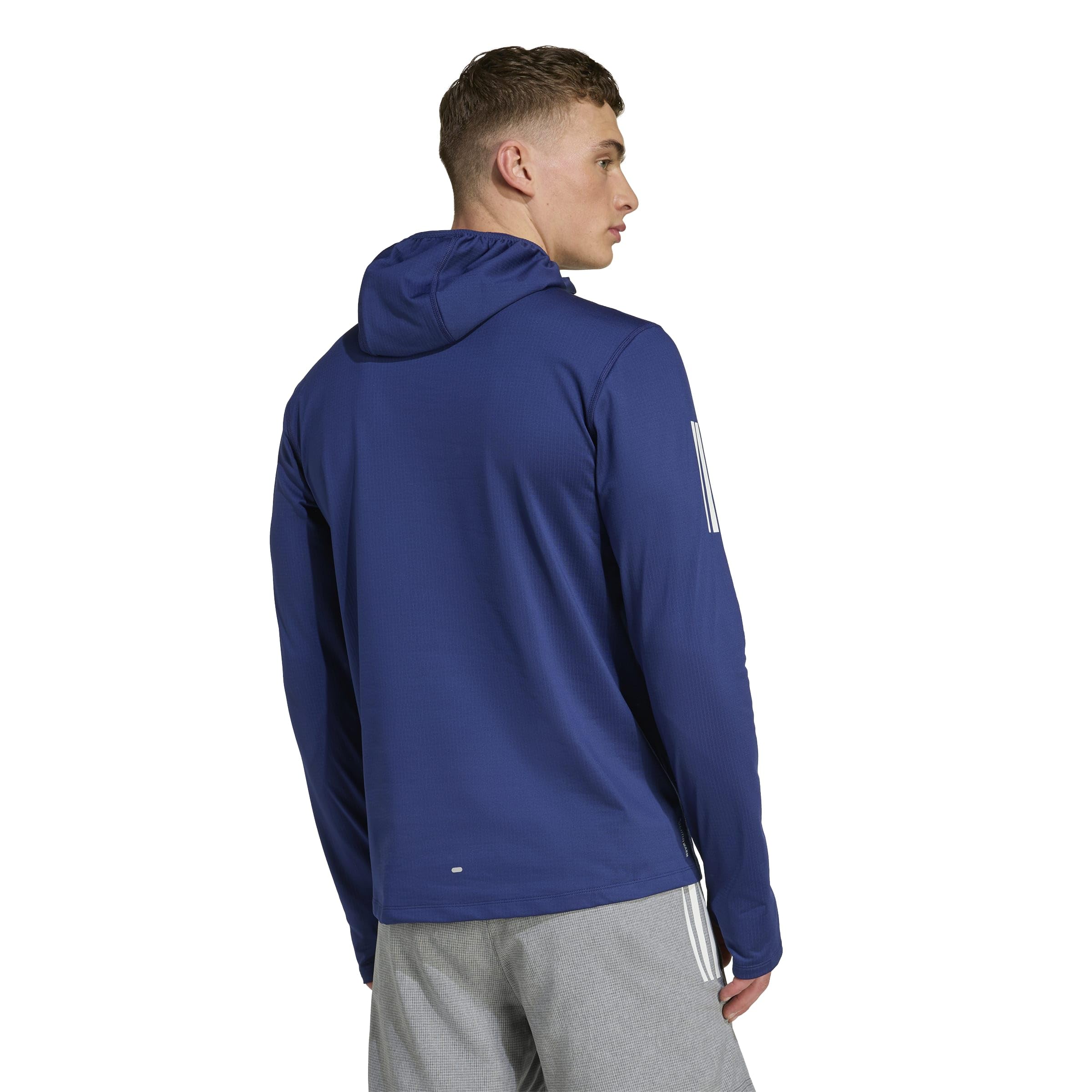 adidas Men's Sudadera de Invierno con Capucha y Cremallera hasta el Pecho Own The Run