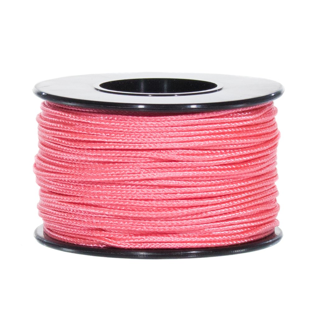 Atwood Mobile Products Micro Sport Cord 1.18mm x 125m Small Spool Lightweight Braided Rope (Pink) — image 1