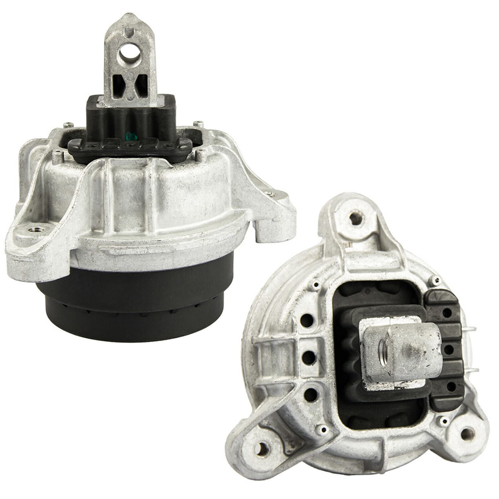 Engine Motor Mount Left Right Front for BMW F10 528i 2012-2016 22116785601 22117935149 Rubber Aluminum Direct Replacement