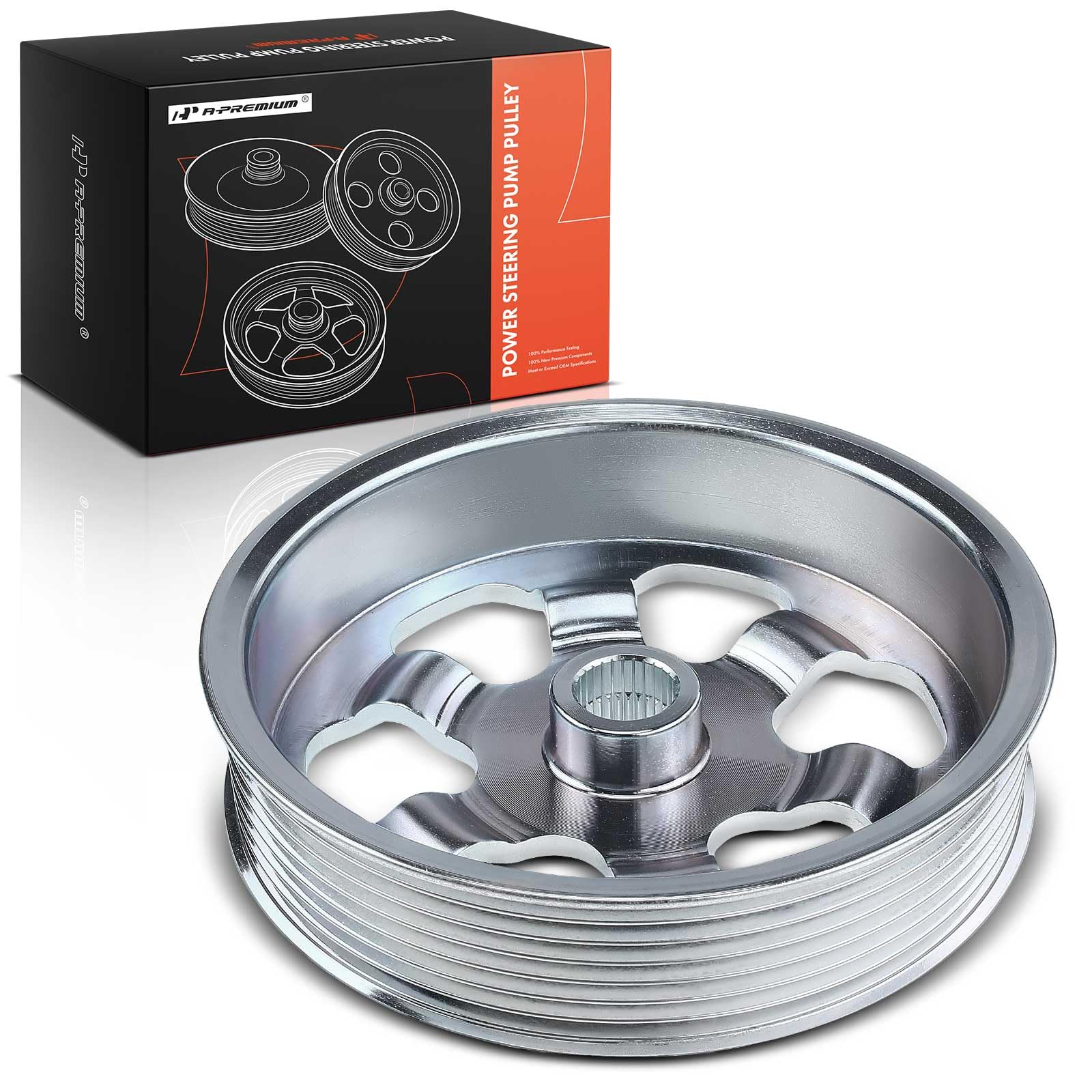 Amazon.com: A-Premium Power Steering Pump Pulley | Compatible with