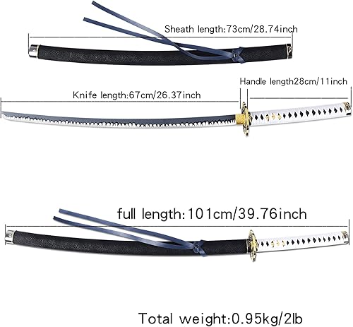 Miniatura 3 de Ziqing Yamato - Espada de anime Rebelión de Dante, espada de cosplay, Katana real, forjada a mano (Yamato-nuevo)