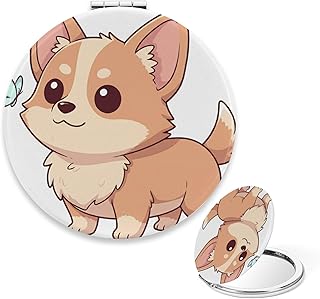 Espejo compacto, lindo espejo de viaje de per...