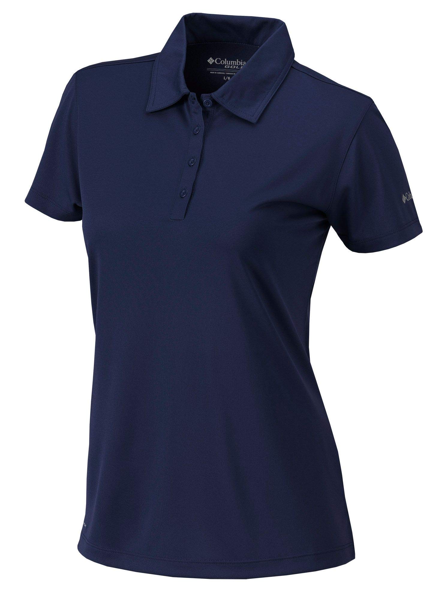 ColumbiaWomen's Golf Birdie Polo Omni Wick Performance Breathable Short Sleeve