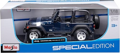 Miniatura 6 de Jeep Wrangler Rubicon 1:18 (los colores pueden variar)