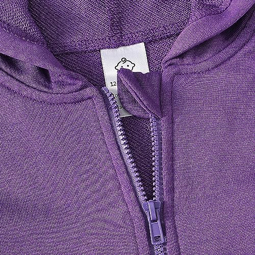 Chichoo Baby Girls Boys Toddler Hoodie Zipper Sweatshirt 2Piece Fall Clothes Sweatpants Jogger Outfits Set3