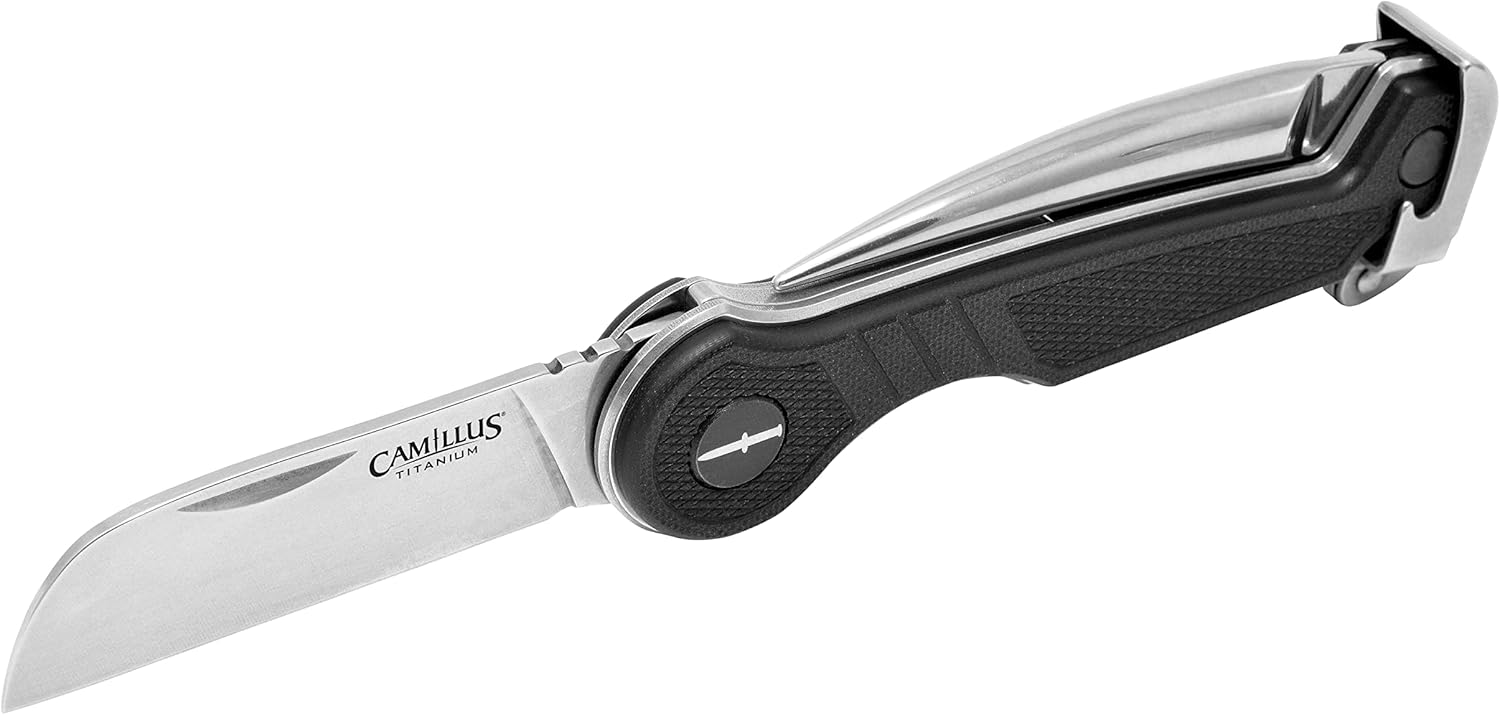 Camillus Marlinspike 2.0 Compact Durable Corrosion-Resistant 440 Stainless Steel Everyday Carry Folding Pocket Knife with Integrated Dual Locking System - Image 12