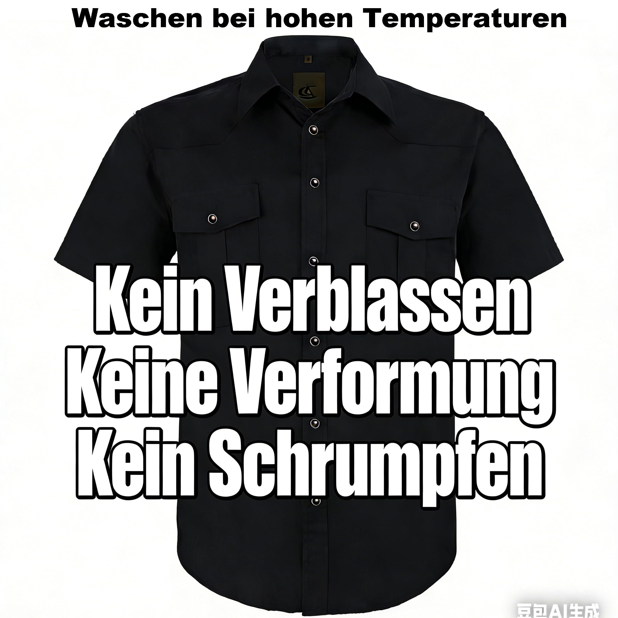 Coevals Club Herren Lässige Druckknöpfen Unifarben Kariertes Anzug Regular Fit Kurzarm Bügelleichtes Freizeit Trachten Hemd