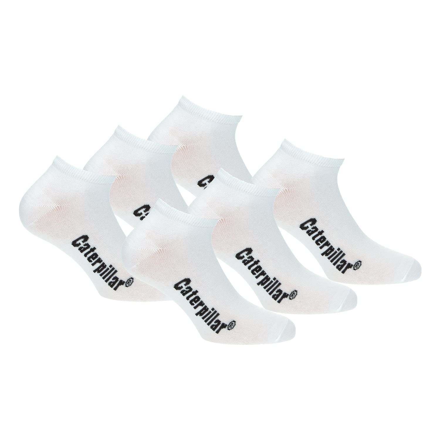 CAT 6 Paia Calzini Corti Uomo Donna Estivi - Lunghezza Caviglia - Cotone Traspirante