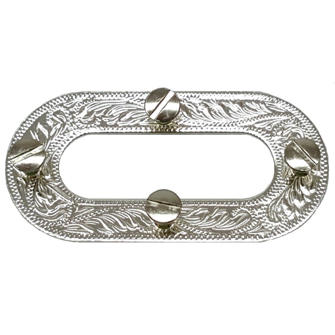 Paire de plaques de selle Manzanillo Silver Plate Hansen Western Gear Paire de plaques de selle Manzanillo Silver Plate Hansen Western Gear