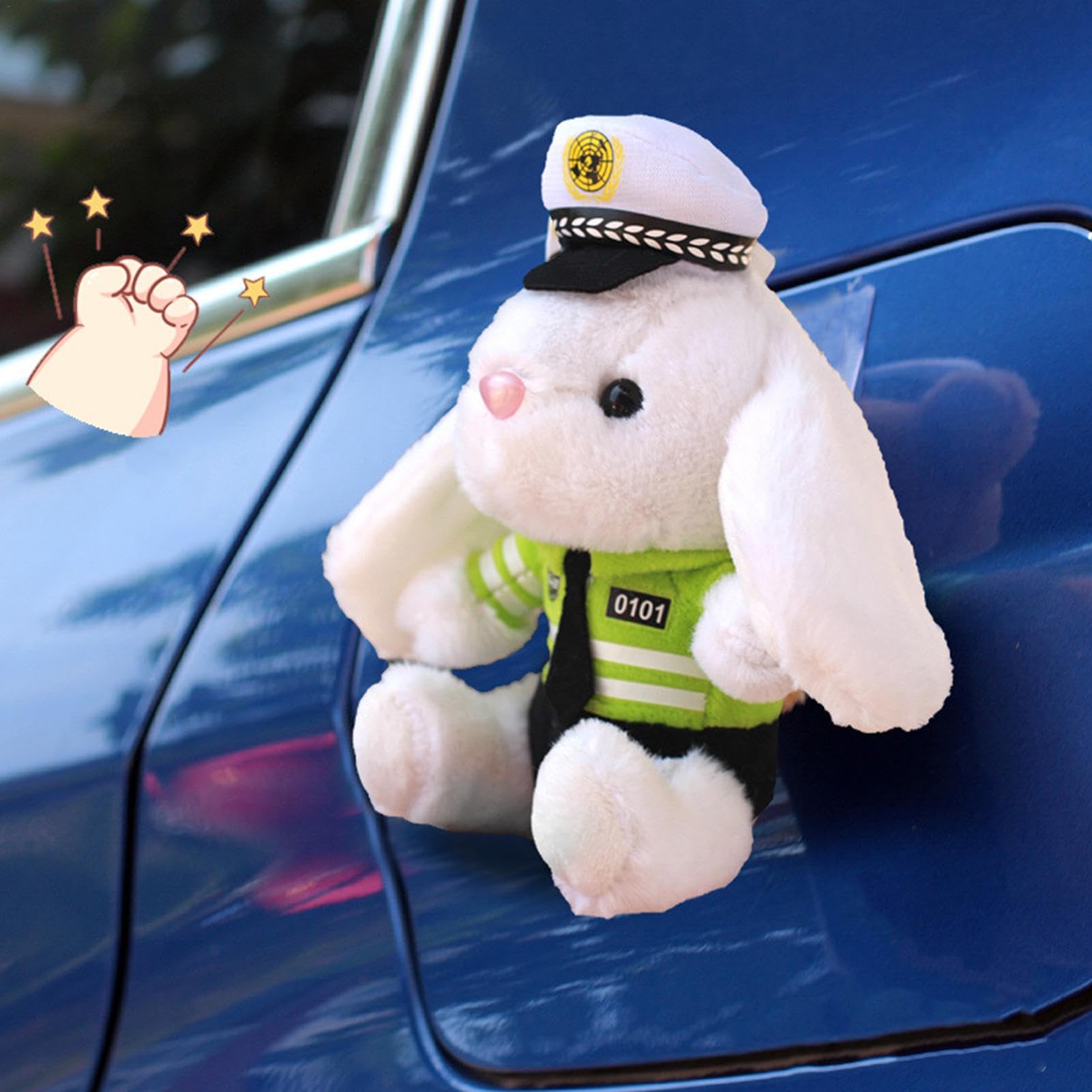 Amazon.co.jp: 警官バニー - 警察官バニーのぬいぐるみ | オートバイ