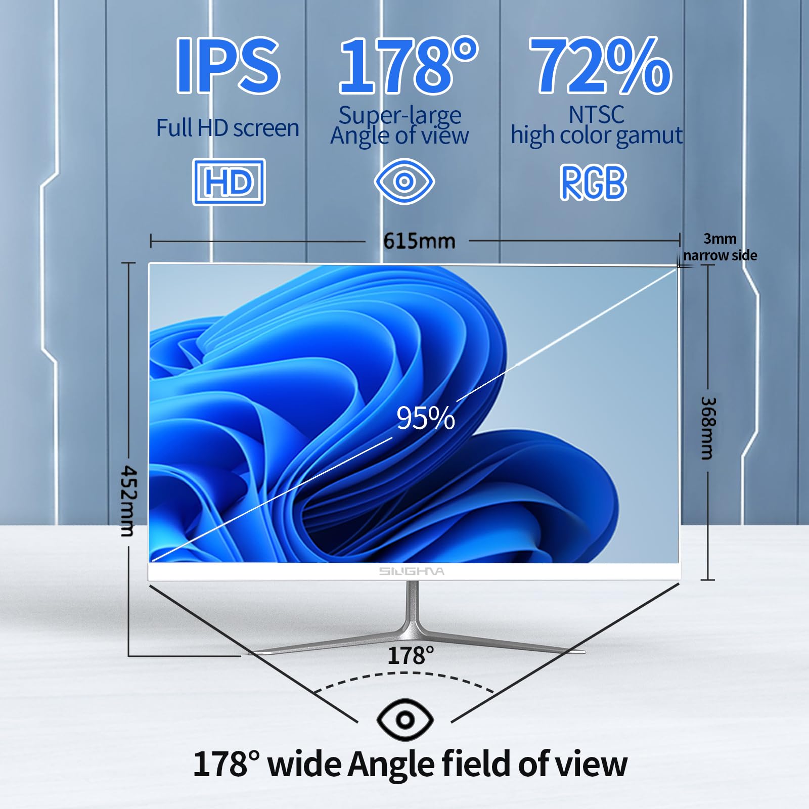 Amazon.com: SIUGHVA All-in-One Desktop Computer 24