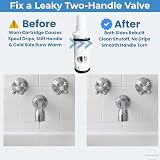 Replacement for Moen 1224 and 1224B Cartridge, 2 Pack image 6