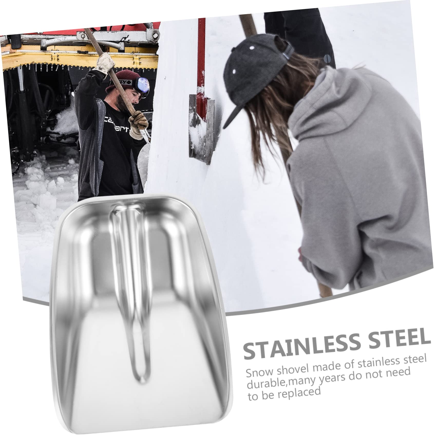 Pelle à Neige Outil Portable pour Déneigement Et Évacuation De Débris pour Camping Et Activités Extérieures