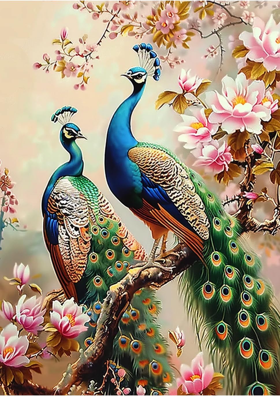 Peacock 1000-Piece Puzzle For Adults – Colorful, Challenging & Beautiful Home Decor