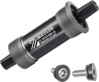 BUCKLOS Bike Square Taper Bottom Bracket - Replacement Bicycle Brackets