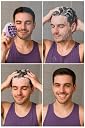 KRUZIVA Hair Scalp Massager Brush for Wash & Relaxation – Soft Silicone Bristles for Deep Scalp Cleansing & Dandruff Removal – Gentle Care Tool for Men & Women – 150ml (Blue) gallery image