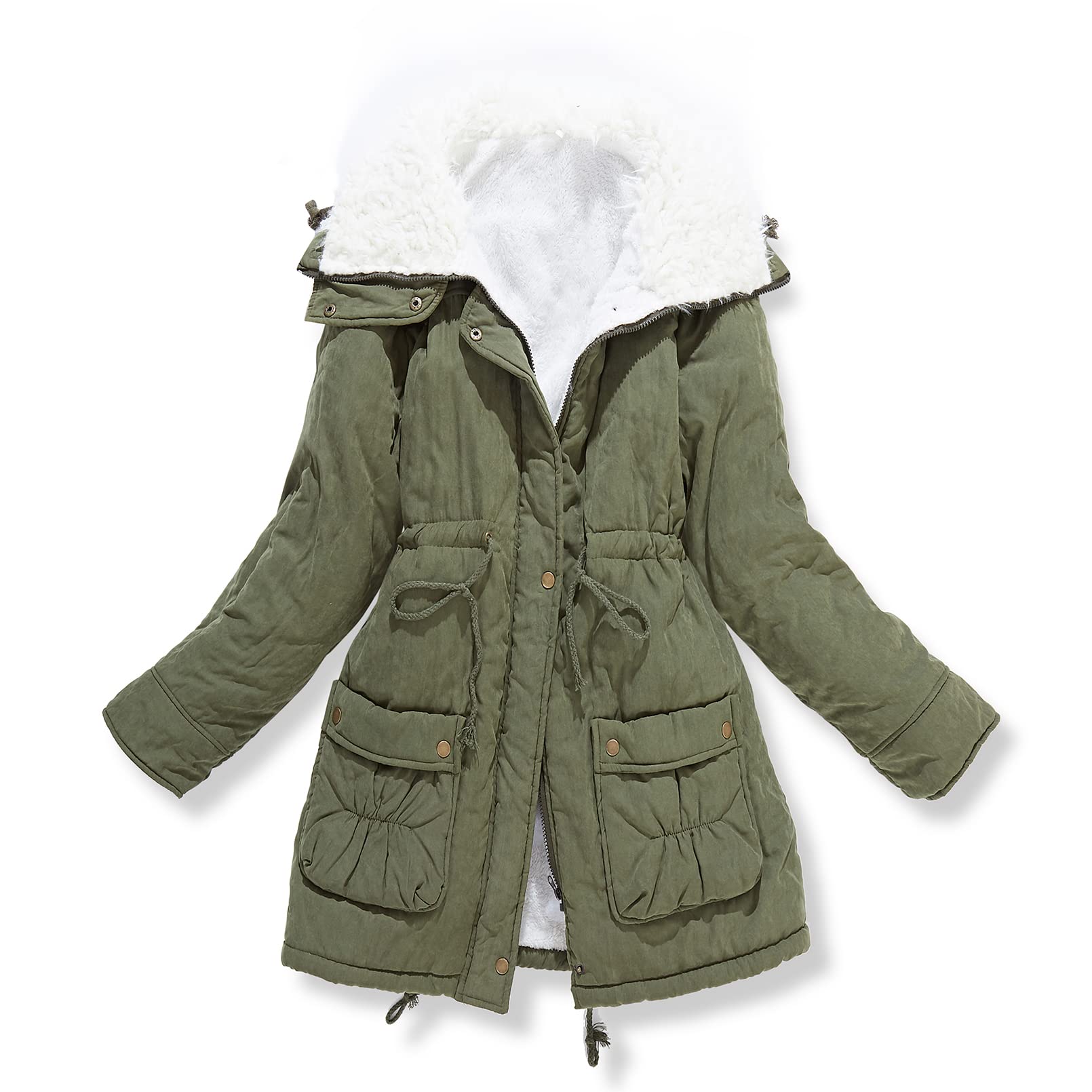 Wool Jacket Women's Winter Coats With Thumb Holes 35 Best