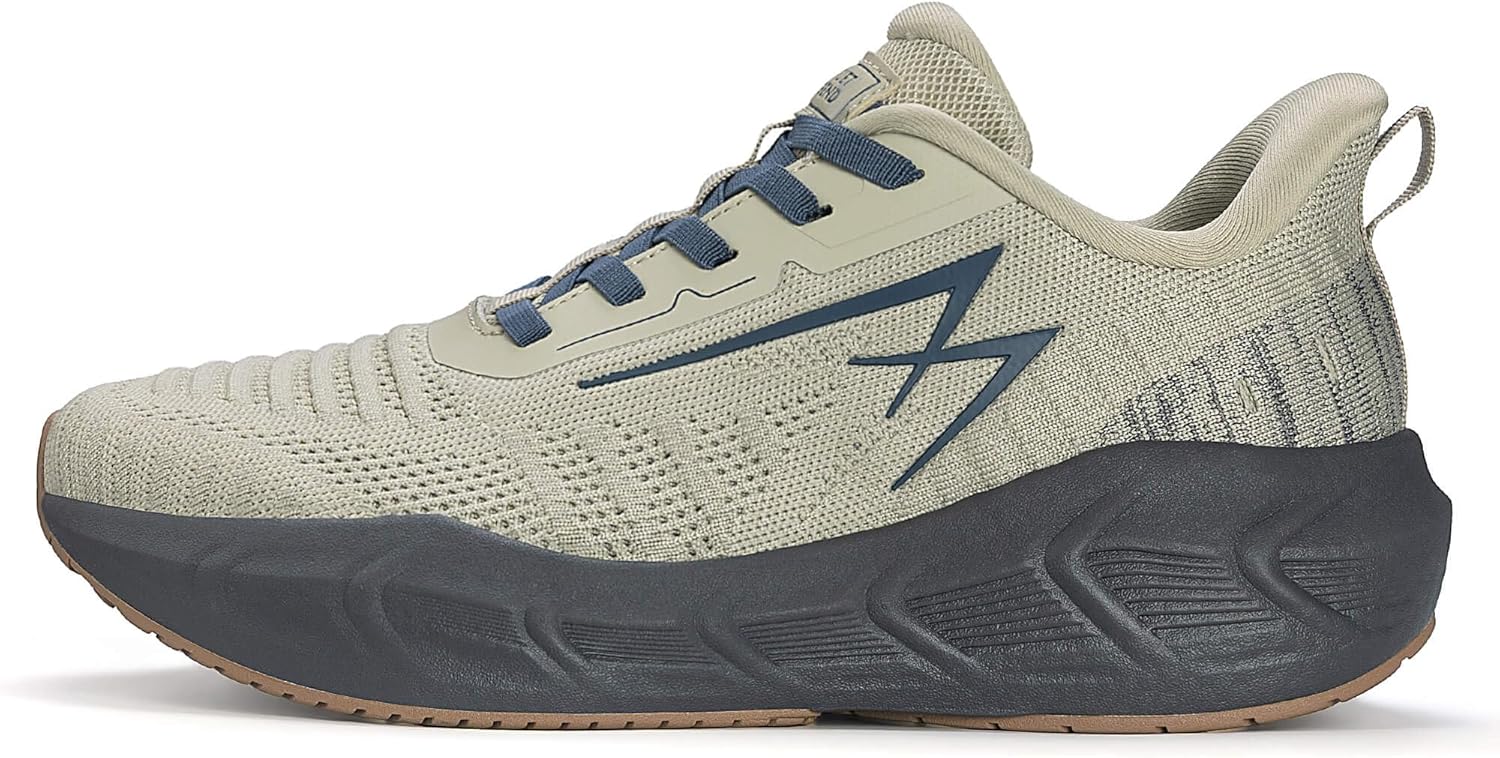 OL OUTJET LEGEND Men's Slip-On Walking Shoes Breathable Running Sneakers Hands-Free Cushion Tennis Shoes Non-Slip Gym Workout Sports Athletic Cross Training Fashion Wide Toe Sneakers - Image 9