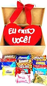 Cesta Chocolates Presente Aniversário Namorados Amiga Mãe Namorada Filha Filho Esposa Mulher Homem Romântico Natal Dias dos Namorados Dia das Mães Páscoa Presente Criativo Perfeito Presente Pedido de Desculpas Aniversário de Namoro Esposo Pai Vó Tia Madrinha Afilhada Afilhado