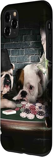 Miniatura 5 de Funda divertida para iPhone 1212 Pro Dog Dogs Play Cards