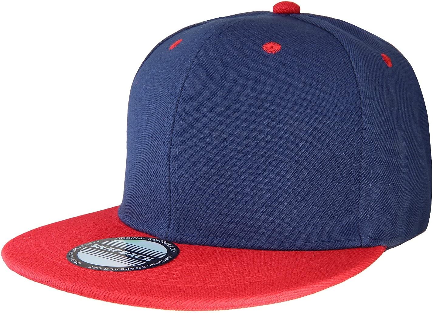 Falari Wholesale 12 Pack Snapback Hat Cap Hip Hop Style Flat Bill Blank Solid Color Adjustable Size - Image 3