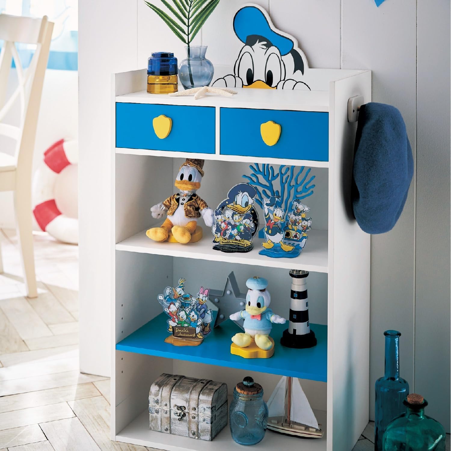 ベルメゾン] ディズニー コレクションラック 引出し付き ラック