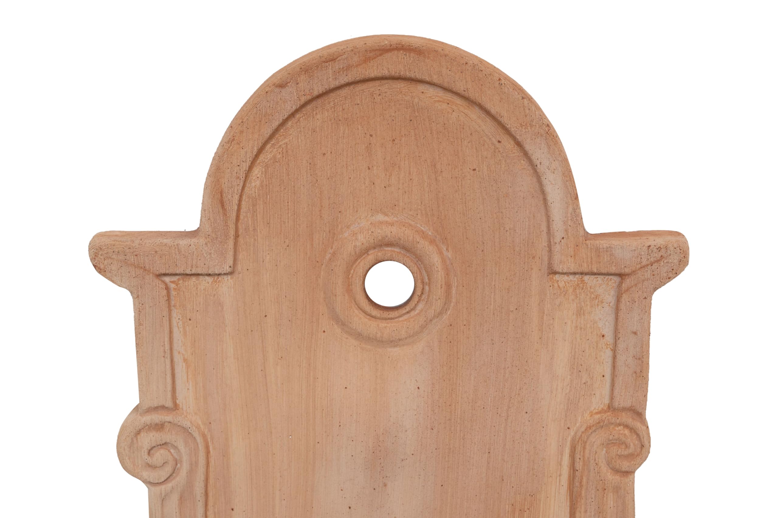 Biscottini Gartenbrunnen aus Terrakotta, Gartenmöbel, L 44 x T 38 x H 65