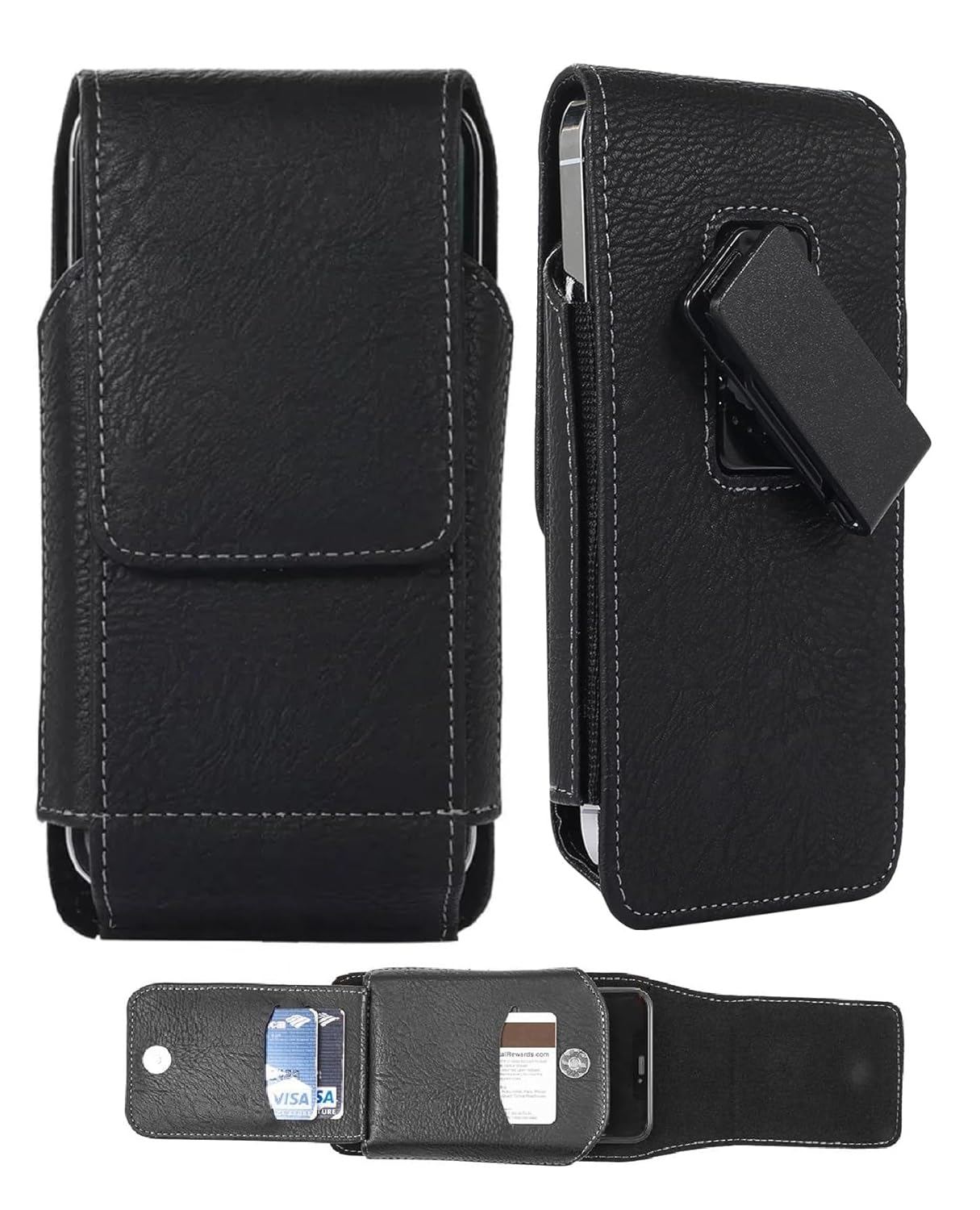 WHITBULL Vertical PU Leather Swivel Belt Clip Case Cell Phone Holster Pouch Compatible with Xiaomi 13 / Xiaomi 13 Lite/Redmi Note 11 SE/Civi 2 / Poco M5s (Black) WHITBULL Vertical PU Leather Swivel Belt Clip Case Cell Phone Holster Pouch Compatible with Xiaomi 13 / Xiaomi 13 Lite/Redmi Note 11 SE/Civi 2 / Poco M5s (Black)