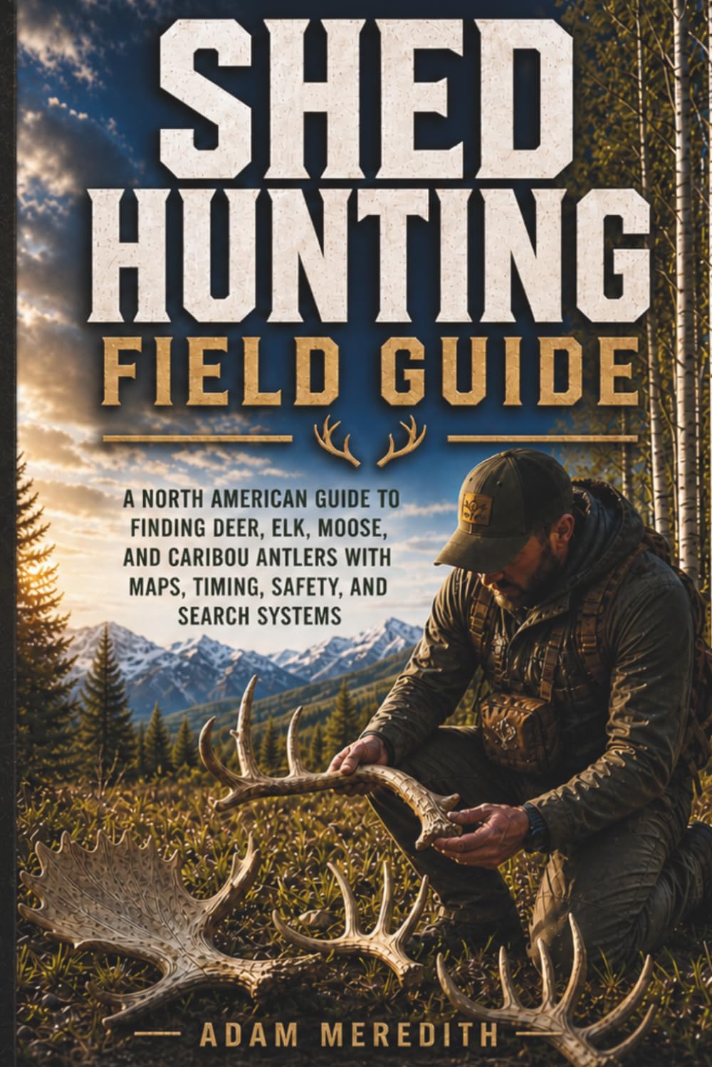 Shed Hunting Field Guide: A North American Guide to Finding Deer, Elk, Moose, and Caribou Antlers with Maps, Timing, Safety, and Search Systems