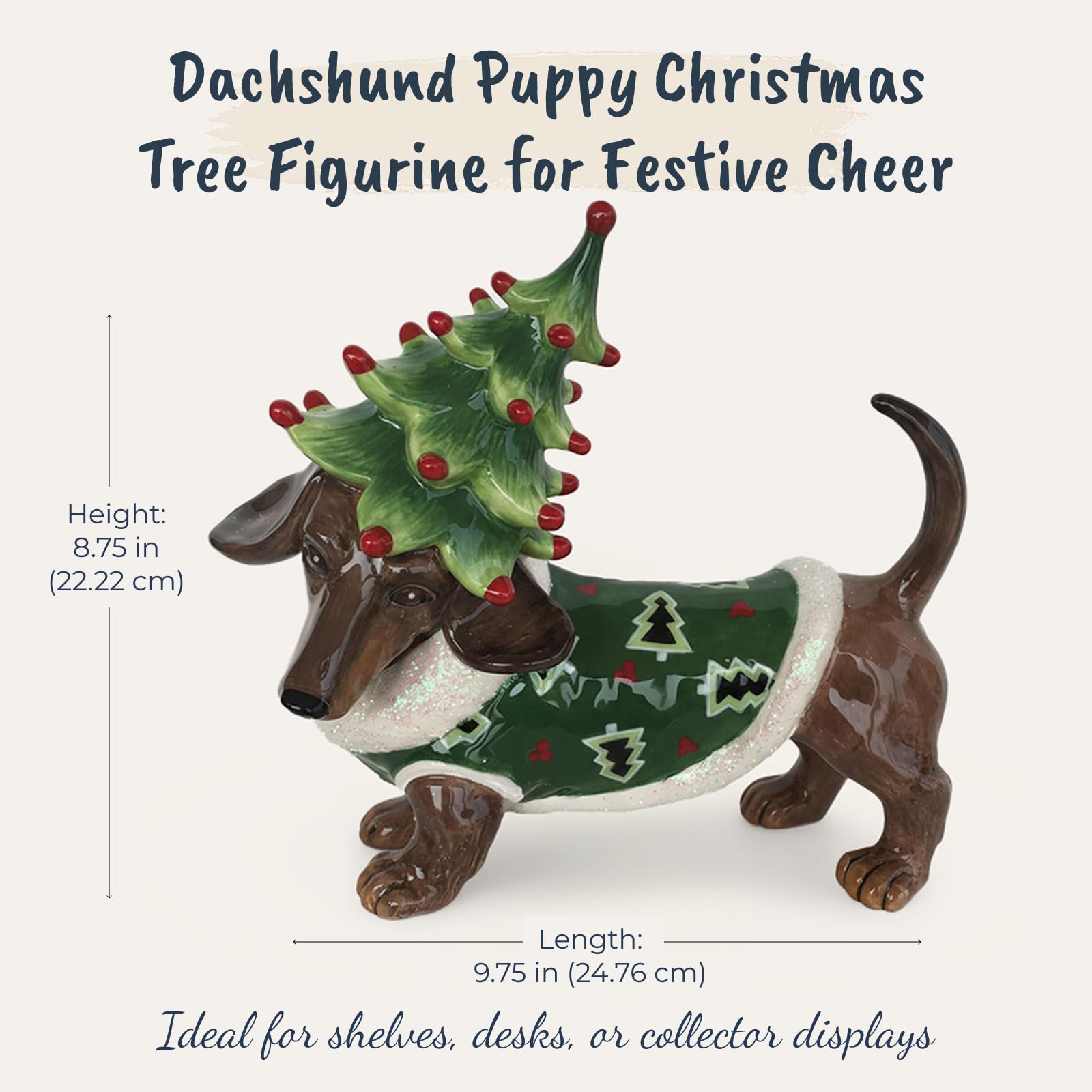 Amazon.com: Blue Sky Clayworks Dachshund 19026 Puppy Dog Dressed