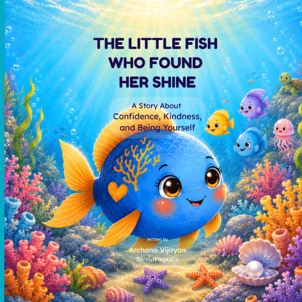 THE LITTLE FISH WHO FOUND HER SHINE: A Story About Confidence, Kindness, and Being Yourself