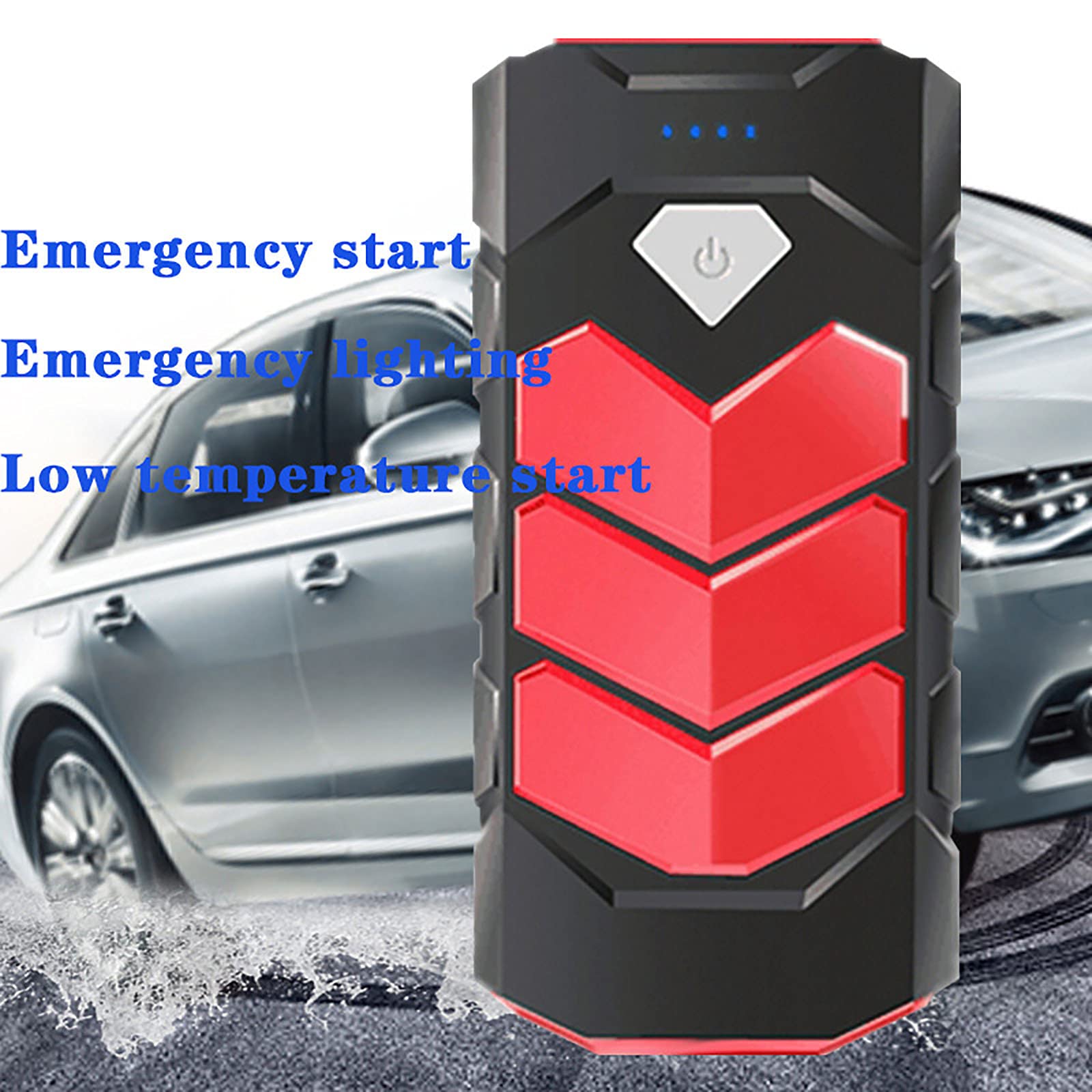 Super Power 600A Dispositivo de Arranque 28000mAh 12V Car Jump Starter Banco de Energía Cargador de Vehículo Amplificador de Batería LED