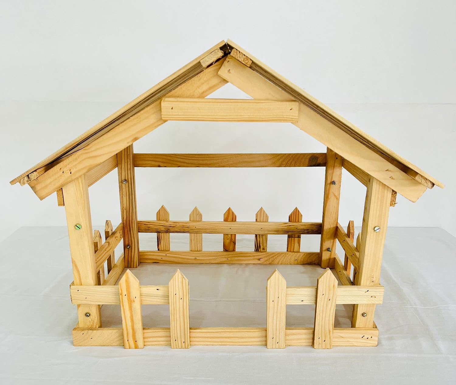 Christmas Crib Set Christmas Crib, Pinewood Christmas Crib House