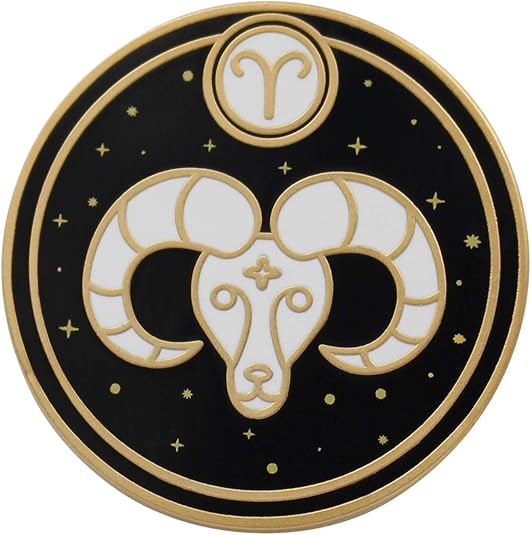 Astrological Sign Pin - Star Sign/Astrology Enamel Pins, Lapel Pins for Birth Sign, Great Gift for Anyone, Perfect Accessory for Jackets, Hats, Backpacks & Tops