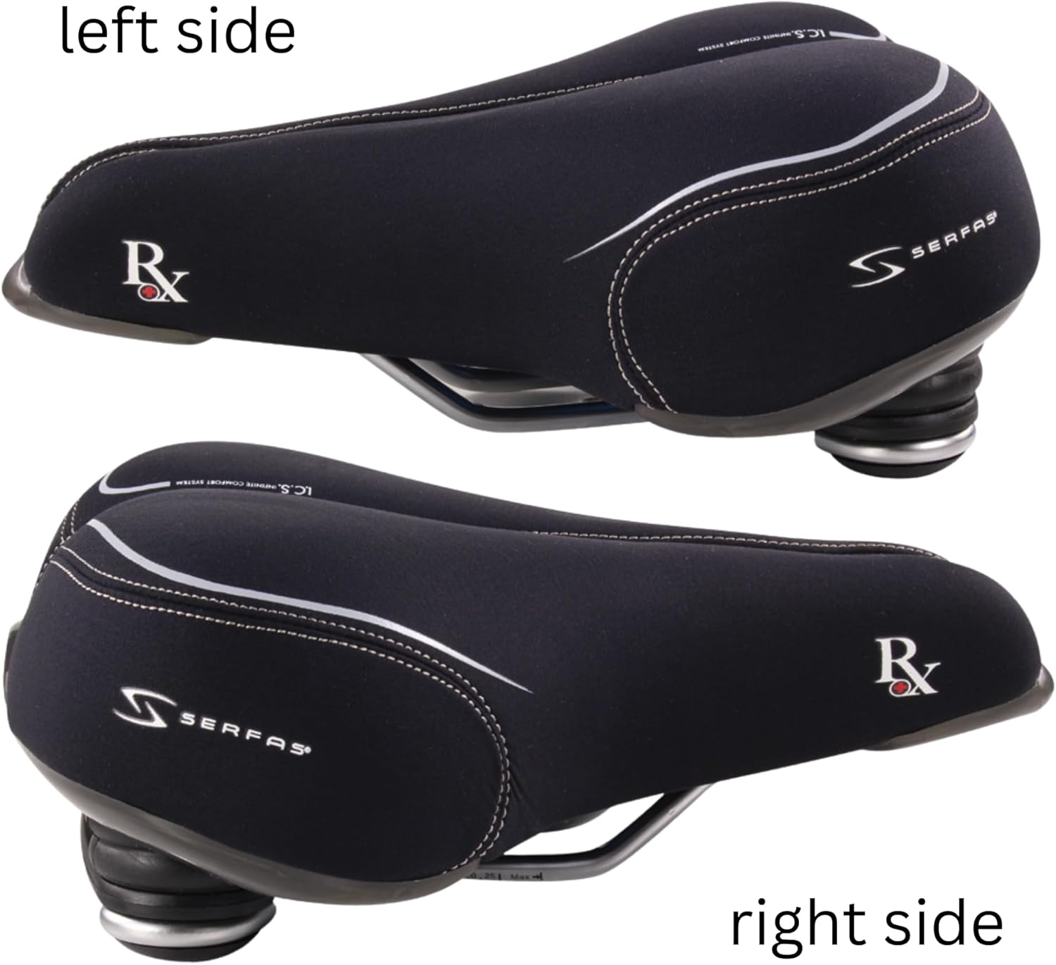Serfas RX Cruiser Saddle Road Bicycle Mountain Bike Seat Lycra