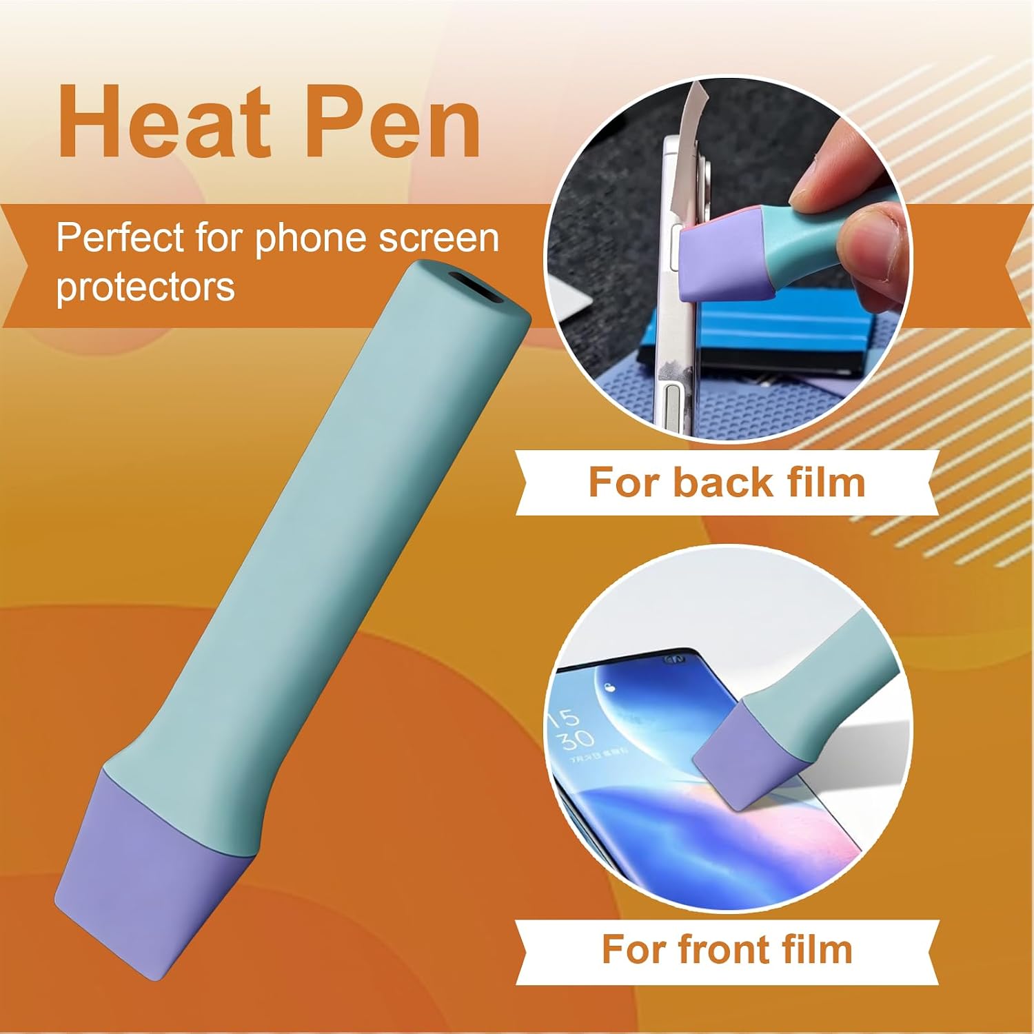 Card Repair Kit, Card Flattening Kit with Heat Pen, 100 Heat Paper, 4 Acrylic Flattening Plates, 4 EVA Foam Pads, 8 Spring Clamps, 2 Spray Bottles, Restoration Heat Pen Kit
